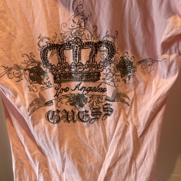 Guess size M 100% cotton shirt with hood - Picture 2 of 4